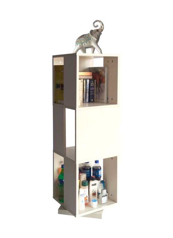 Book & Display Shelf, Storage Shelf Revolving, 