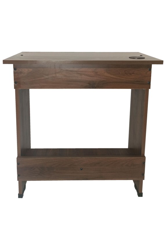 Laptop and Desktop Foldable Table Walnut Brown